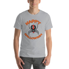 Happy Halloween Spider Short-Sleeve Unisex T-Shirt