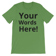 Fully Customizable Short-Sleeve Unisex T-Shirt