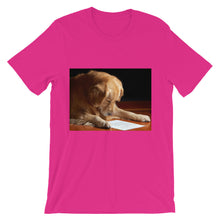 Reading Dog t-shirt