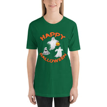 Happy Halloween Ghosts Short-Sleeve Unisex T-Shirt