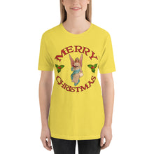 Merry Christmas Angel Short-Sleeve Unisex T-Shirt