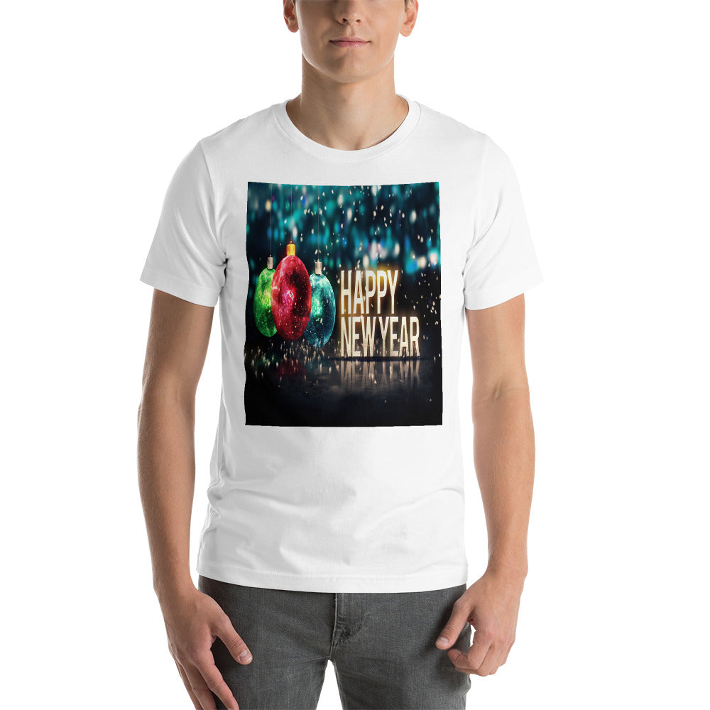 Happy New Year Short-Sleeve Unisex T-Shirt