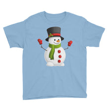 Snowman Youth Short Sleeve T-Shirt