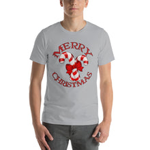 Merry Christmas Candy Cane Short-Sleeve Unisex T-Shirt