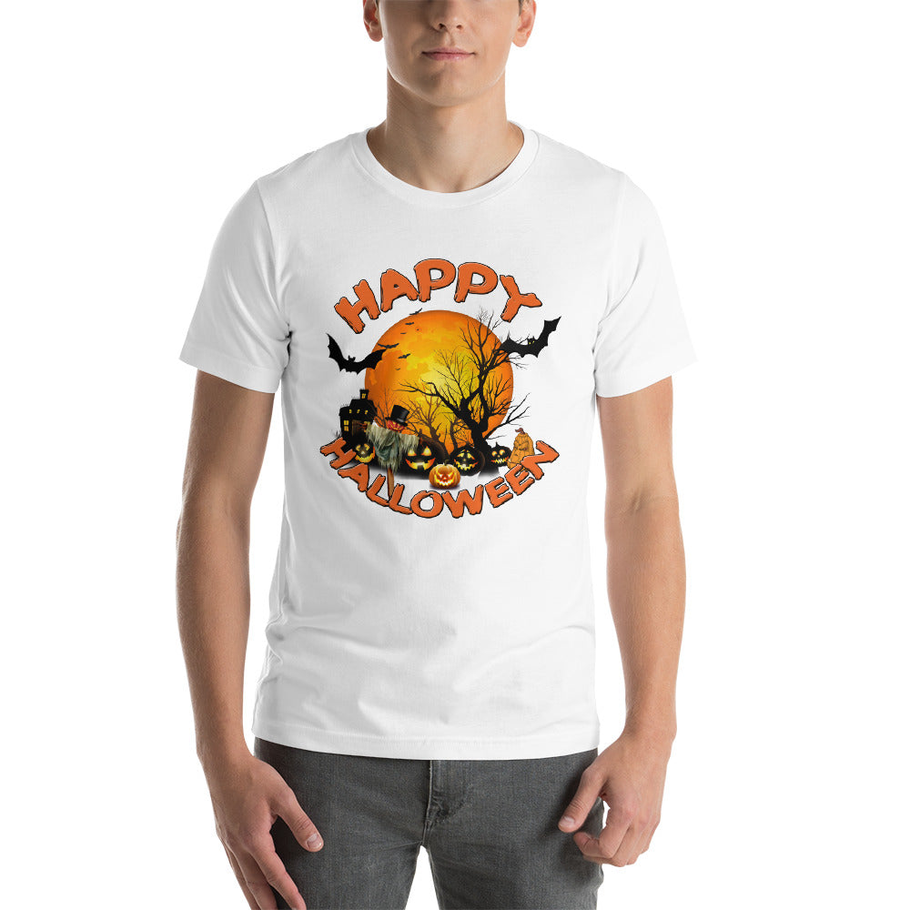 Happy Spooky Halloween Short-Sleeve Unisex T-Shirt