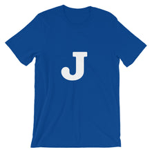 J Short-Sleeve Unisex T-Shirt