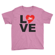 Love Swimming Youth Short Sleeve T-Shirt