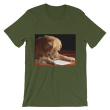 Reading Dog t-shirt