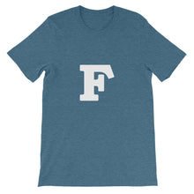 F Short-Sleeve Unisex T-Shirt