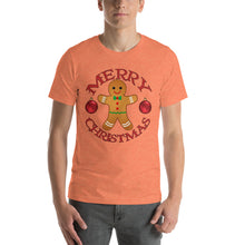 Merry Christmas Gingerbread Man Short-Sleeve Unisex T-Shirt