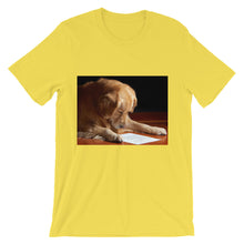 Reading Dog t-shirt