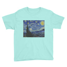 Starry Night Youth Short Sleeve T-Shirt