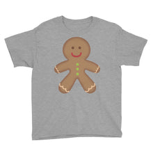 Gingerbread Man Youth Short Sleeve T-Shirt