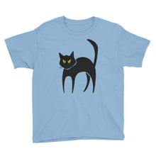 Black Cat Youth Short Sleeve T-Shirt
