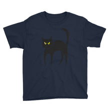 Black Cat Youth Short Sleeve T-Shirt