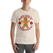 Merry Christmas Gingerbread Man Short-Sleeve Unisex T-Shirt
