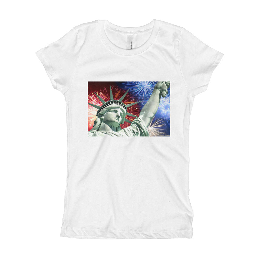Girl's T-Shirt - Statue of Liberty