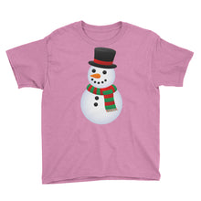 Snowman Youth Short Sleeve T-Shirt
