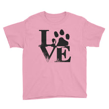 Pet Love Youth Short Sleeve T-Shirt
