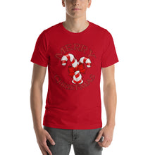 Merry Christmas Candy Cane Short-Sleeve Unisex T-Shirt
