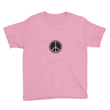 Peace Symbol Youth Short Sleeve T-Shirt