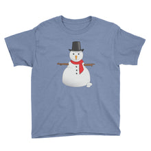 Snowman Youth Short Sleeve T-Shirt