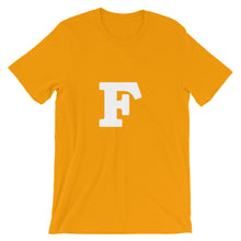 F Short-Sleeve Unisex T-Shirt