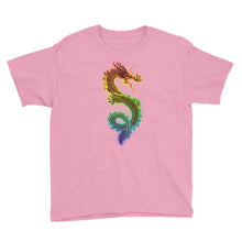 Rainbow Dragon Youth Short Sleeve T-Shirt