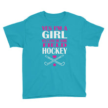 I Love Me Some Field Hockey Youth Short Sleeve T-Shirt