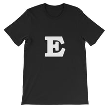E Short-Sleeve Unisex T-Shirt