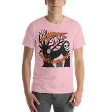Happy Halloween Grim Reaper Short-Sleeve Unisex T-Shirt