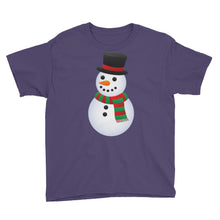 Snowman Youth Short Sleeve T-Shirt