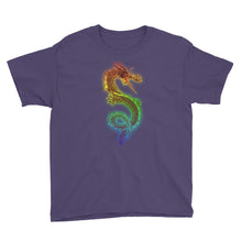 Rainbow Dragon Youth Short Sleeve T-Shirt