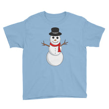 Snowman Youth Short Sleeve T-Shirt