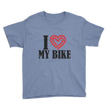 I Love My Bike Youth Short Sleeve T-Shirt