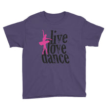 Live Love Dance Youth Short Sleeve T-Shirt