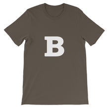 B Short-Sleeve Unisex T-Shirt