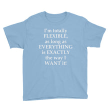 I'm Totally Flexible Youth Short Sleeve T-Shirt
