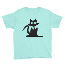Black Cat Youth Short Sleeve T-Shirt