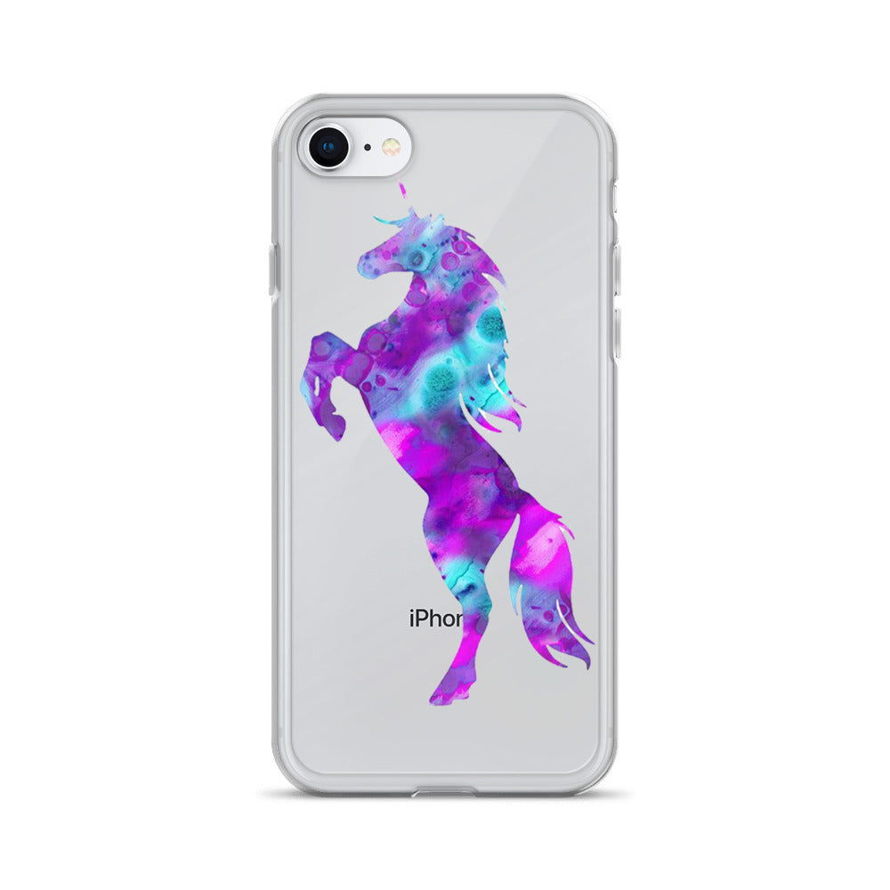 Psychedelic Unicorn iPhone Case