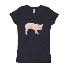 Girl's T-Shirt - Pig