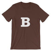 B Short-Sleeve Unisex T-Shirt