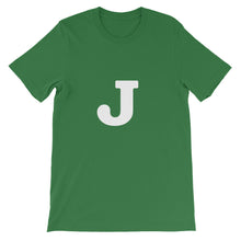 J Short-Sleeve Unisex T-Shirt