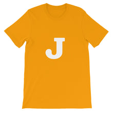 J Short-Sleeve Unisex T-Shirt