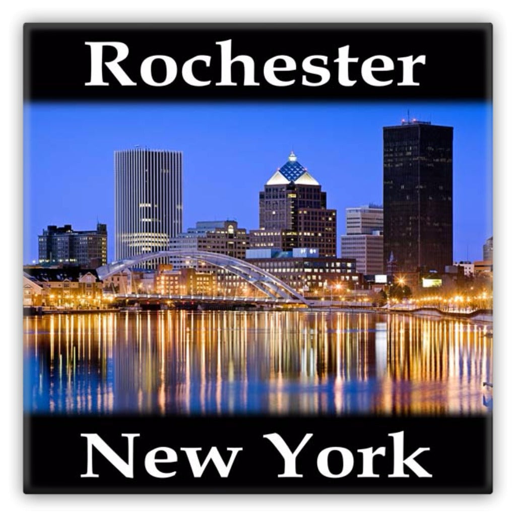 Rochester, New York Metal Magnet