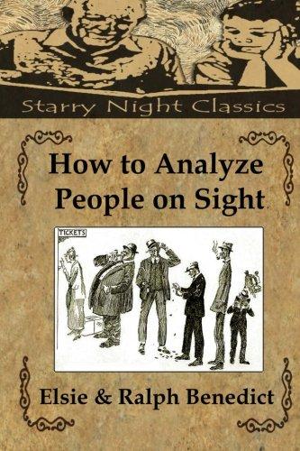 How to Analyze People on Sight - Starry Night Publishing
