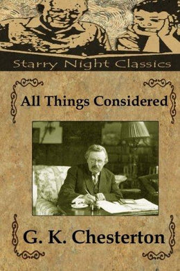 All Things Considered - Starry Night Publishing