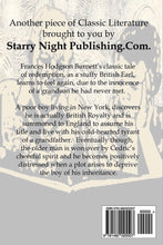 Little Lord Fauntleroy - Starry Night Publishing
