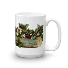 Vintage Yule Log Mug