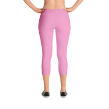 Pink Capri Leggings